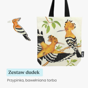 Zestaw prezentowy torba i przypinka Dudek Tukan Media